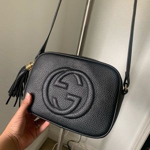 ((((SOLD)))))Black soho disco bag